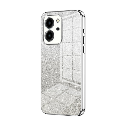 Honor 80 SE Glitter Powder Electroplated Gradient Phone Case – Fashionable & Luxurious with Anti-Fingerprint Coating, Shock-Absorption, and Lens Protection
