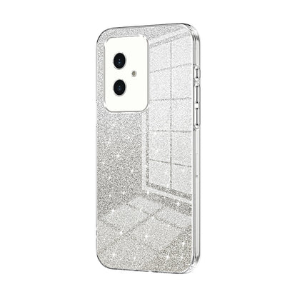 Honor 100 Glitter Powder Electroplated Gradient Phone Case – Fashionable & Luxurious with Anti-Fingerprint Coating, Shock-Absorption, and Lens Protection