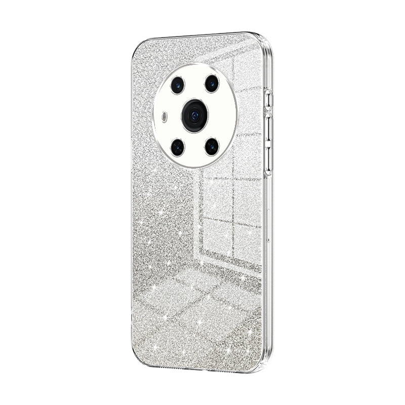 Honor Magic3 Glitter Powder Electroplated Gradient Phone Case – Fashionable & Luxurious with Anti-Fingerprint Coating, Shock-Absorption, and Lens Protection