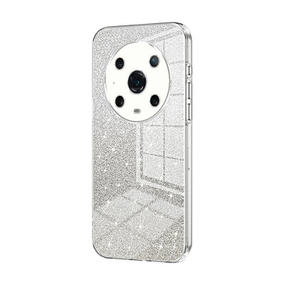 Honor Magic4 Pro Glitter Powder Electroplated Gradient Phone Case – Fashionable & Luxurious with Anti-Fingerprint Coating, Shock-Absorption, and Lens Protection