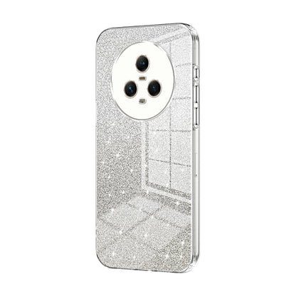 Honor Magic5 Glitter Powder Electroplated Gradient Phone Case – Fashionable & Luxurious with Anti-Fingerprint Coating, Shock-Absorption, and Lens Protection