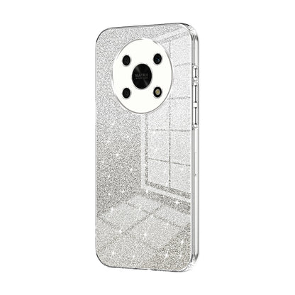 Honor X30 Glitter Powder Electroplated Gradient Phone Case – Fashionable & Luxurious with Anti-Fingerprint Coating, Shock-Absorption, and Lens Protection