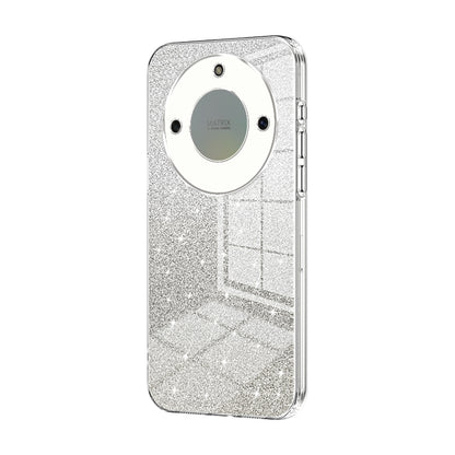 Honor X40 5G Glitter Powder Electroplated Gradient Phone Case – Fashionable & Luxurious with Anti-Fingerprint Coating, Shock-Absorption, and Lens Protection