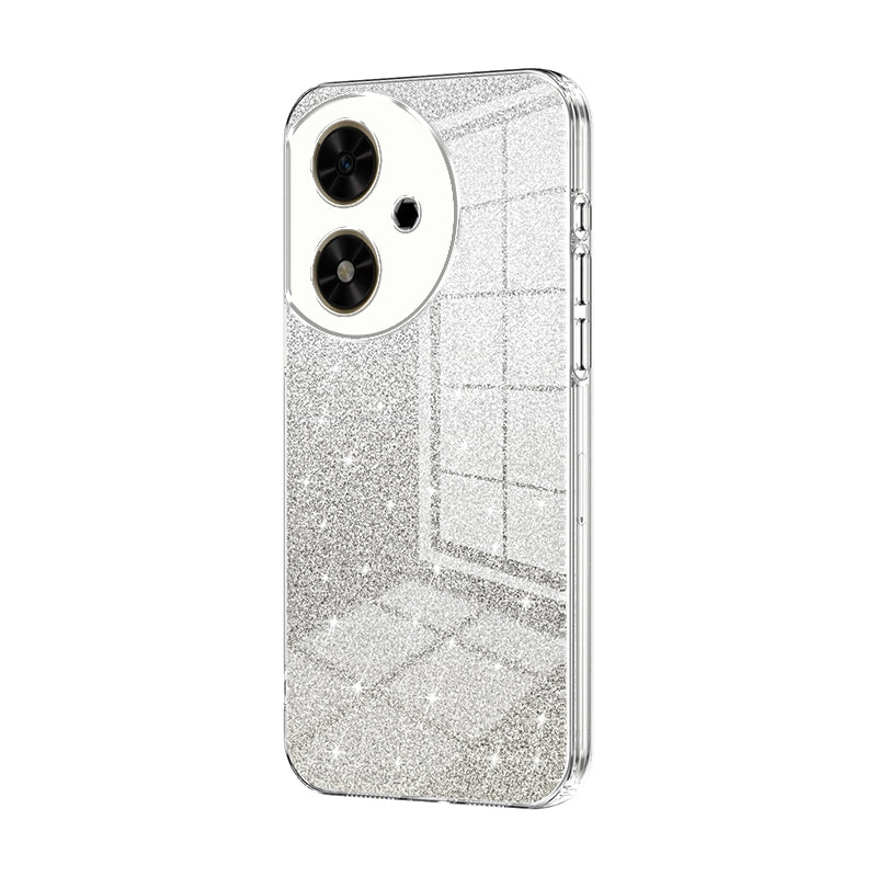 Honor Play 50 Glitter Powder Electroplated Gradient Phone Case – Fashionable & Luxurious with Anti-Fingerprint Coating, Shock-Absorption, and Lens Protection