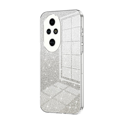 Honor 200 Pro Glitter Powder Electroplated Gradient Phone Case – Fashionable & Luxurious with Anti-Fingerprint Coating, Shock-Absorption, and Lens Protection