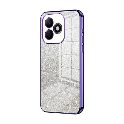 Honor X60i Glitter Powder Electroplated Gradient Phone Case – Fashionable & Luxurious with Anti-Fingerprint Coating, Shock-Absorption, and Lens Protection