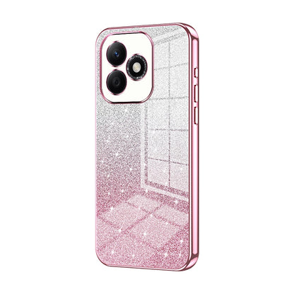 Honor X60i Glitter Powder Electroplated Gradient Phone Case – Fashionable & Luxurious with Anti-Fingerprint Coating, Shock-Absorption, and Lens Protection