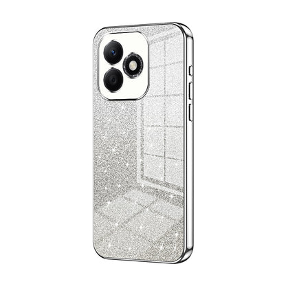 Honor X60i Glitter Powder Electroplated Gradient Phone Case – Fashionable & Luxurious with Anti-Fingerprint Coating, Shock-Absorption, and Lens Protection