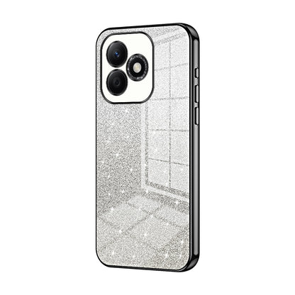 Honor X60i Glitter Powder Electroplated Gradient Phone Case – Fashionable & Luxurious with Anti-Fingerprint Coating, Shock-Absorption, and Lens Protection