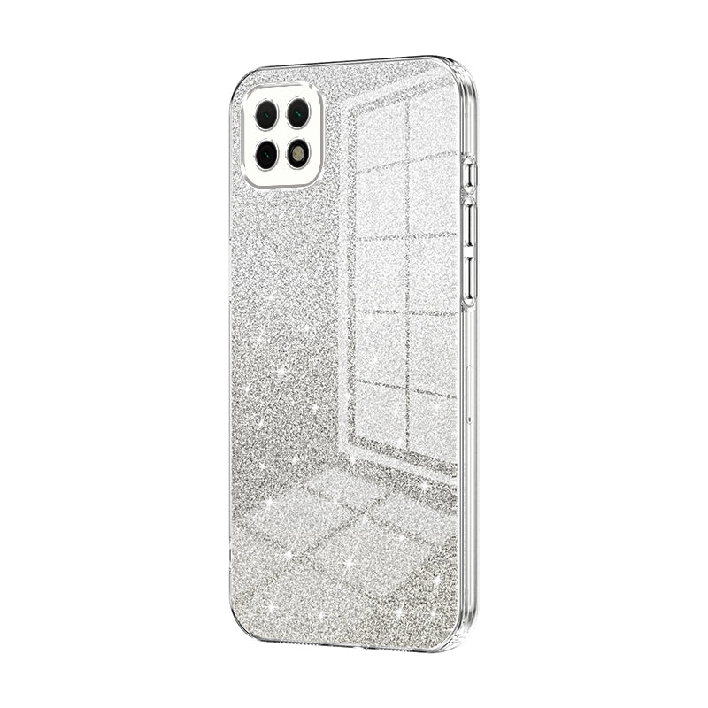 Huawei Nova Y60 Glitter Powder Electroplated Gradient Phone Case – Fashionable & Luxurious with Anti-Fingerprint Coating, Shock-Absorption, and Lens Protection