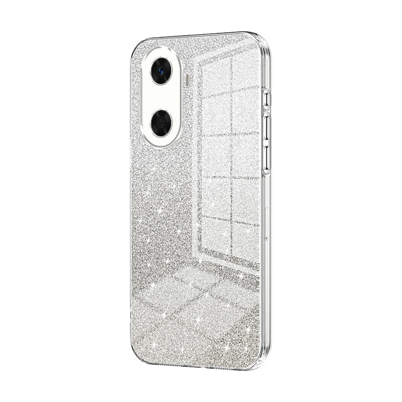 Huawei Enjoy 60 Glitter Powder Electroplated Gradient Phone Case – Fashionable & Luxurious with Anti-Fingerprint Coating, Shock-Absorption, and Lens Protection