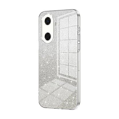 Huawei Enjoy 60 Glitter Powder Electroplated Gradient Phone Case – Fashionable & Luxurious with Anti-Fingerprint Coating, Shock-Absorption, and Lens Protection