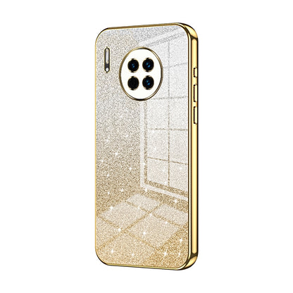 Huawei Mate 30 Glitter Powder Electroplated Gradient Phone Case – Fashionable & Luxurious with Anti-Fingerprint Coating, Shock-Absorption, and Lens Protection
