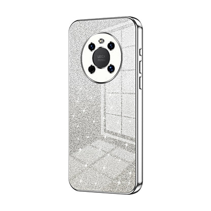 Huawei Mate 40 Glitter Powder Electroplated Gradient Phone Case – Fashionable & Luxurious with Anti-Fingerprint Coating, Shock-Absorption, and Lens Protection