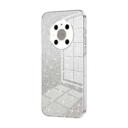 Huawei Mate 40 Pro Glitter Powder Electroplated Gradient Phone Case – Fashionable & Luxurious with Anti-Fingerprint Coating, Shock-Absorption, and Lens Protection