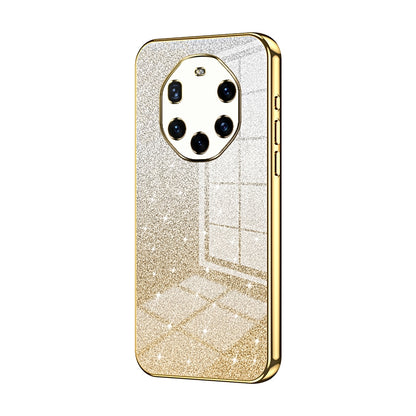 Huawei Mate 40 RS Glitter Powder Electroplated Gradient Phone Case – Fashionable & Luxurious with Anti-Fingerprint Coating, Shock-Absorption, and Lens Protection