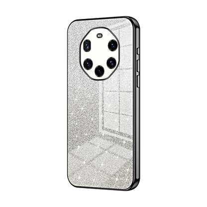 Huawei Mate 40 RS Glitter Powder Electroplated Gradient Phone Case – Fashionable & Luxurious with Anti-Fingerprint Coating, Shock-Absorption, and Lens Protection