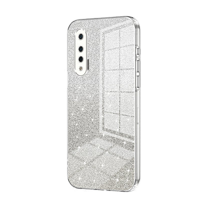 Huawei Nova 6 Glitter Powder Electroplated Gradient Phone Case – Fashionable & Luxurious with Anti-Fingerprint Coating, Shock-Absorption, and Lens Protection