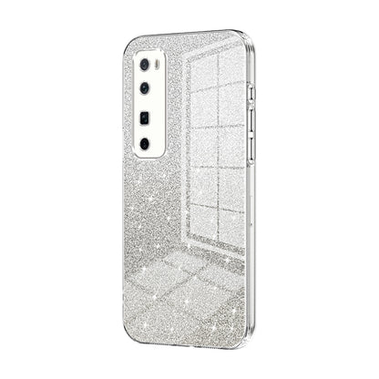 Huawei Nova 7 Pro Glitter Powder Electroplated Gradient Phone Case – Fashionable & Luxurious with Anti-Fingerprint Coating, Shock-Absorption, and Lens Protection