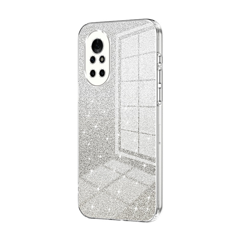 Huawei Nova 8 5G Glitter Powder Electroplated Gradient Phone Case – Fashionable & Luxurious with Anti-Fingerprint Coating, Shock-Absorption, and Lens Protection