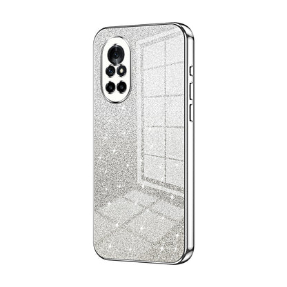 Huawei Nova 8 4G Glitter Powder Electroplated Gradient Phone Case – Fashionable & Luxurious with Anti-Fingerprint Coating, Shock-Absorption, and Lens Protection