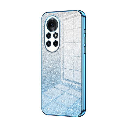 Huawei Nova 8 Pro Glitter Powder Electroplated Gradient Phone Case – Fashionable & Luxurious with Anti-Fingerprint Coating, Shock-Absorption, and Lens Protection