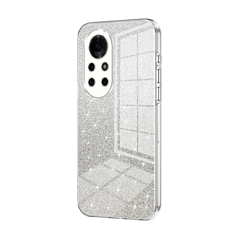 Huawei Nova 8 Pro Glitter Powder Electroplated Gradient Phone Case – Fashionable & Luxurious with Anti-Fingerprint Coating, Shock-Absorption, and Lens Protection
