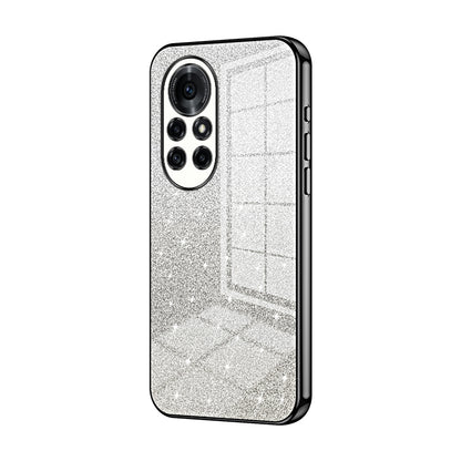 Huawei Nova 8 Pro Glitter Powder Electroplated Gradient Phone Case – Fashionable & Luxurious with Anti-Fingerprint Coating, Shock-Absorption, and Lens Protection
