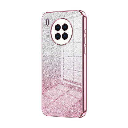 Huawei Nova 8i Glitter Powder Electroplated Gradient Phone Case – Fashionable & Luxurious with Anti-Fingerprint Coating, Shock-Absorption, and Lens Protection