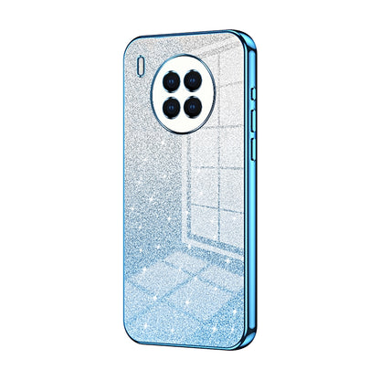 Huawei Nova 8i Glitter Powder Electroplated Gradient Phone Case – Fashionable & Luxurious with Anti-Fingerprint Coating, Shock-Absorption, and Lens Protection