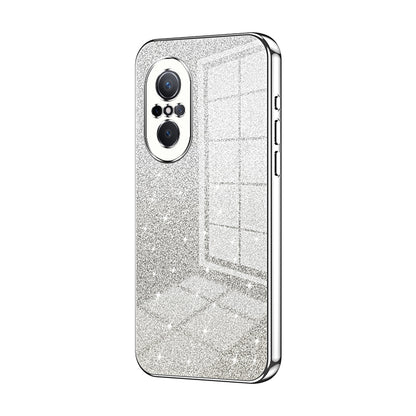 Huawei Nova 9 SE Glitter Powder Electroplated Gradient Phone Case – Fashionable & Luxurious with Anti-Fingerprint Coating, Shock-Absorption, and Lens Protection