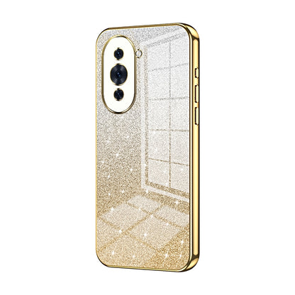 Huawei Nova 10 Glitter Powder Electroplated Gradient Phone Case – Fashionable & Luxurious with Anti-Fingerprint Coating, Shock-Absorption, and Lens Protection