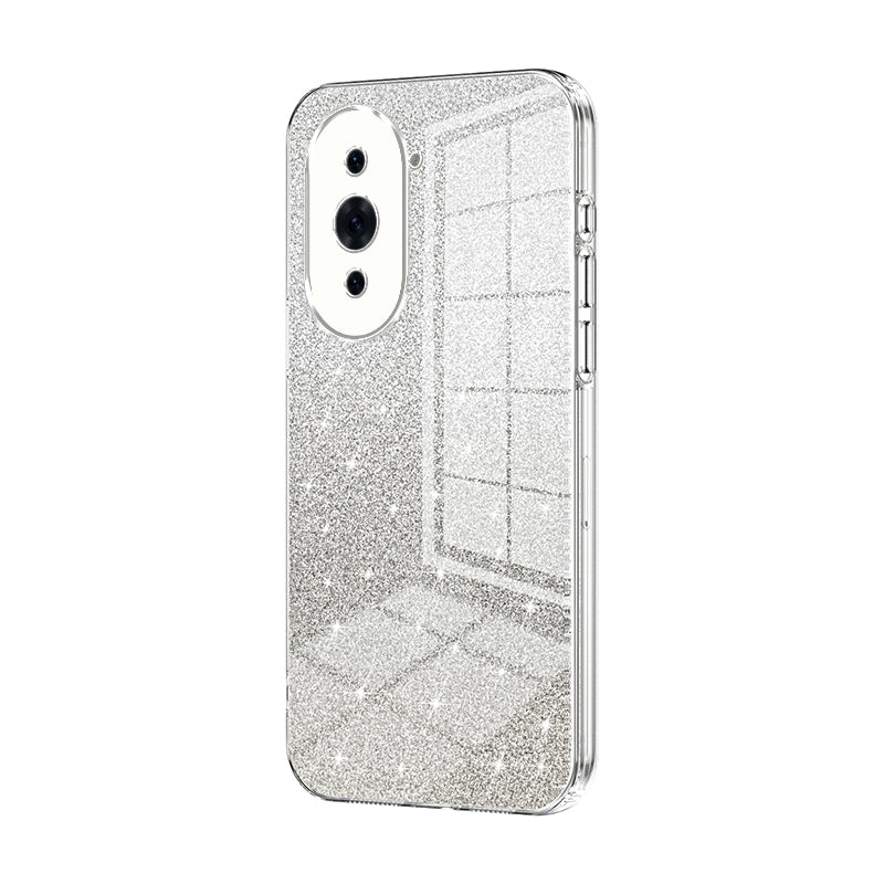 Huawei Nova 10 Glitter Powder Electroplated Gradient Phone Case – Fashionable & Luxurious with Anti-Fingerprint Coating, Shock-Absorption, and Lens Protection