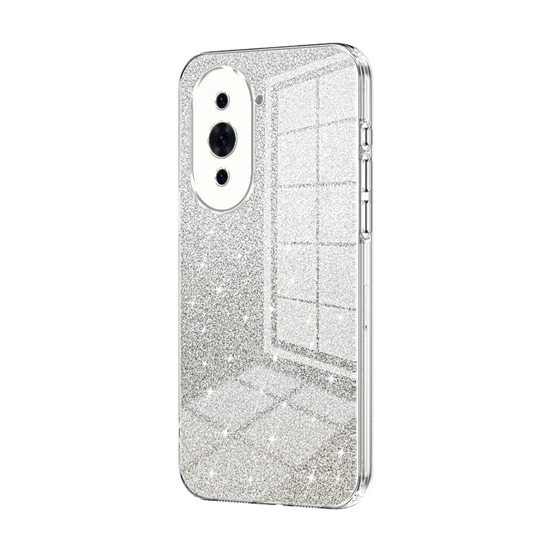 Huawei Nova 10 Pro Glitter Powder Electroplated Gradient Phone Case – Fashionable & Luxurious with Anti-Fingerprint Coating, Shock-Absorption, and Lens Protection