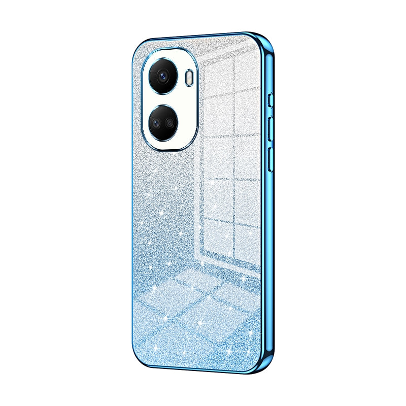 Huawei Nova 10 SE Glitter Powder Electroplated Gradient Phone Case – Fashionable & Luxurious with Anti-Fingerprint Coating, Shock-Absorption, and Lens Protection