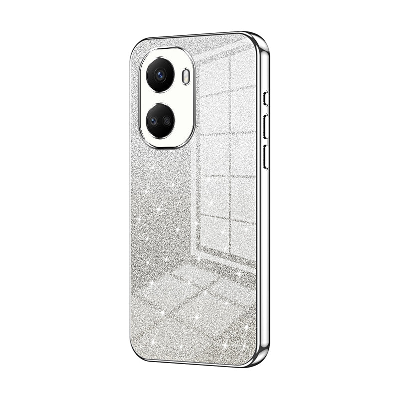 Huawei Nova 10 SE Glitter Powder Electroplated Gradient Phone Case – Fashionable & Luxurious with Anti-Fingerprint Coating, Shock-Absorption, and Lens Protection