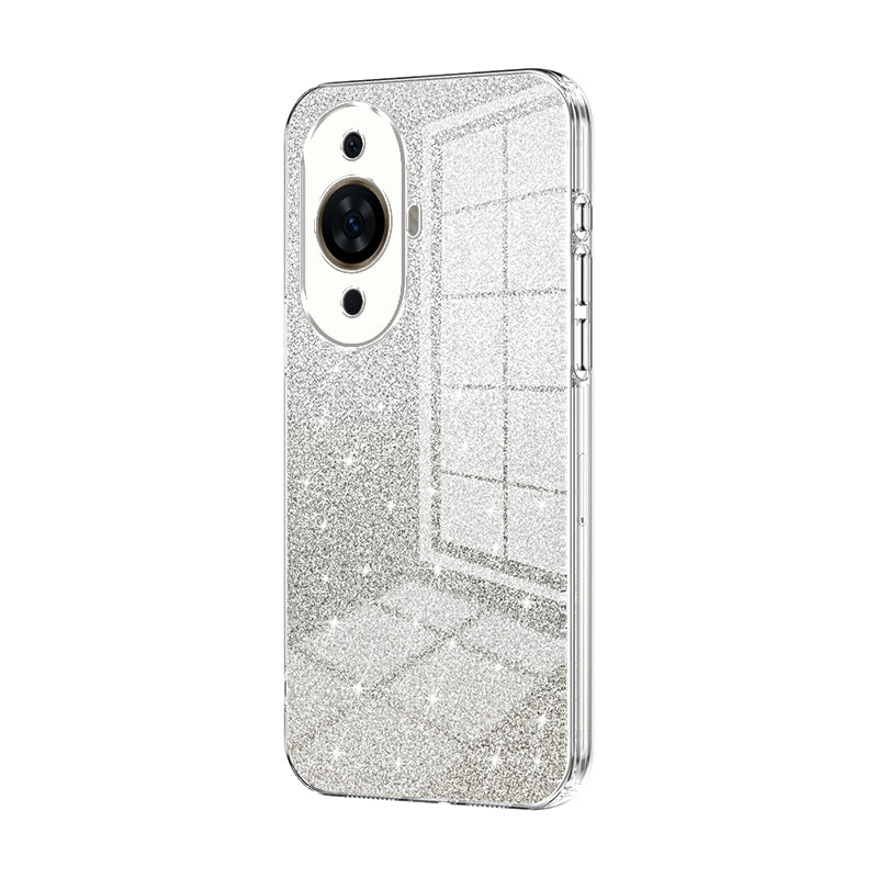 Huawei Nova 11 Glitter Powder Electroplated Gradient Phone Case – Fashionable & Luxurious with Anti-Fingerprint Coating, Shock-Absorption, and Lens Protection