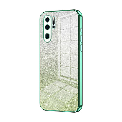 Huawei P30 Pro Glitter Powder Electroplated Gradient Phone Case – Fashionable & Luxurious with Anti-Fingerprint Coating, Shock-Absorption, and Lens Protection