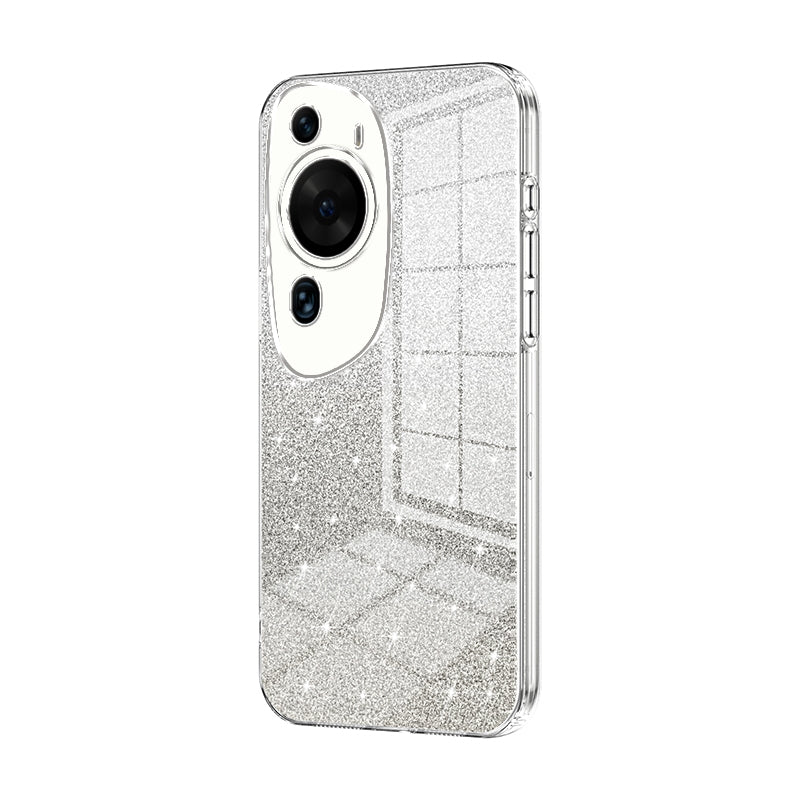 Huawei P60 Art Glitter Powder Electroplated Gradient Phone Case – Fashionable & Luxurious with Anti-Fingerprint Coating, Shock-Absorption, and Lens Protection