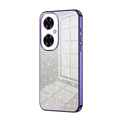 Huawei Nova 11i Glitter Powder Electroplated Gradient Phone Case – Fashionable & Luxurious with Anti-Fingerprint Coating, Shock-Absorption, and Lens Protection