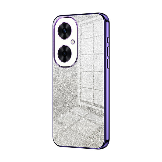 Huawei Nova 11i Glitter Powder Electroplated Gradient Phone Case – Fashionable & Luxurious with Anti-Fingerprint Coating, Shock-Absorption, and Lens Protection