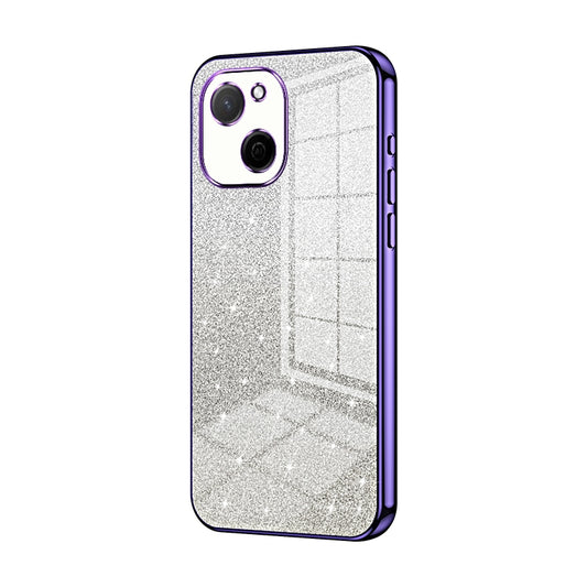 Huawei Maimang A20 Glitter Powder Electroplated Gradient Phone Case – Fashionable & Luxurious with Anti-Fingerprint Coating, Shock-Absorption, and Lens Protection