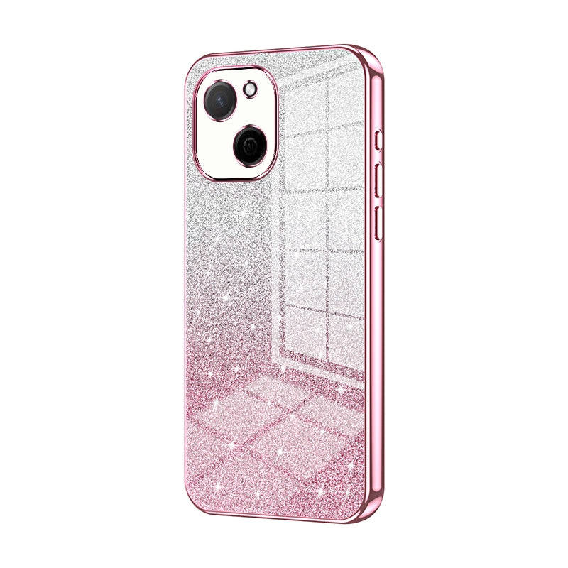 Huawei Maimang A20 Glitter Powder Electroplated Gradient Phone Case – Fashionable & Luxurious with Anti-Fingerprint Coating, Shock-Absorption, and Lens Protection
