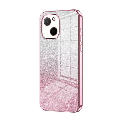 Huawei Maimang A20 Glitter Powder Electroplated Gradient Phone Case – Fashionable & Luxurious with Anti-Fingerprint Coating, Shock-Absorption, and Lens Protection