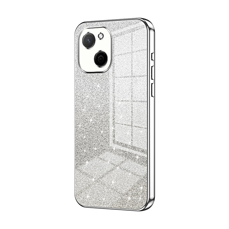 Huawei Maimang A20 Glitter Powder Electroplated Gradient Phone Case – Fashionable & Luxurious with Anti-Fingerprint Coating, Shock-Absorption, and Lens Protection