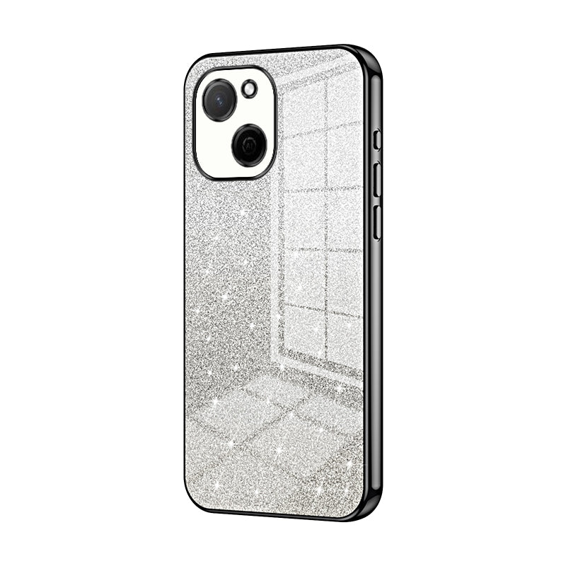 Huawei Maimang A20 Glitter Powder Electroplated Gradient Phone Case – Fashionable & Luxurious with Anti-Fingerprint Coating, Shock-Absorption, and Lens Protection