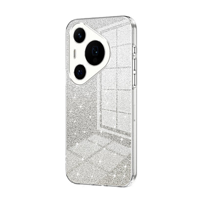 Huawei Pura 70 Pro Glitter Powder Electroplated Gradient Phone Case – Fashionable & Luxurious with Anti-Fingerprint Coating, Shock-Absorption, and Lens Protection