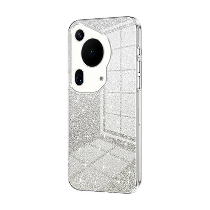 Huawei Pura 70 Ultra Glitter Powder Electroplated Gradient Phone Case – Fashionable & Luxurious with Anti-Fingerprint Coating, Shock-Absorption, and Lens Protection