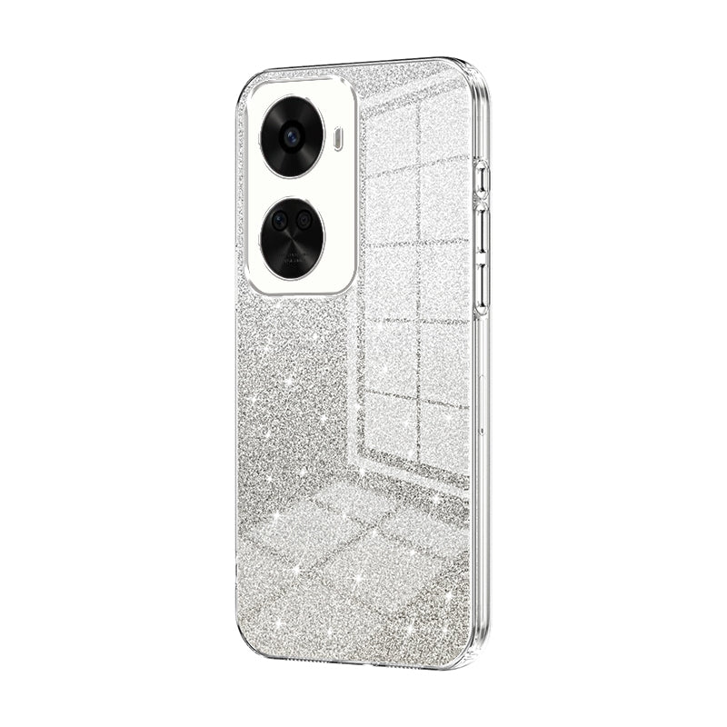 Huawei nova 12 SE Glitter Powder Electroplated Gradient Phone Case – Fashionable & Luxurious with Anti-Fingerprint Coating, Shock-Absorption, and Lens Protection