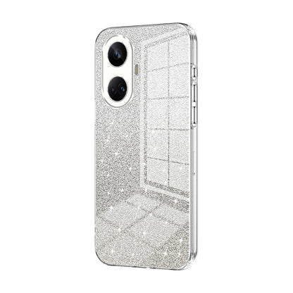 Realme 10 Pro+ Glitter Powder Electroplated Gradient Phone Case – Fashionable & Luxurious with Anti-Fingerprint Coating, Shock-Absorption, and Lens Protection